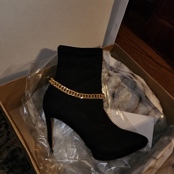 JESSICA SIMPSON NWT WOMENS VALYN 4 HEELED BOOTIES - Picture 1 of 11